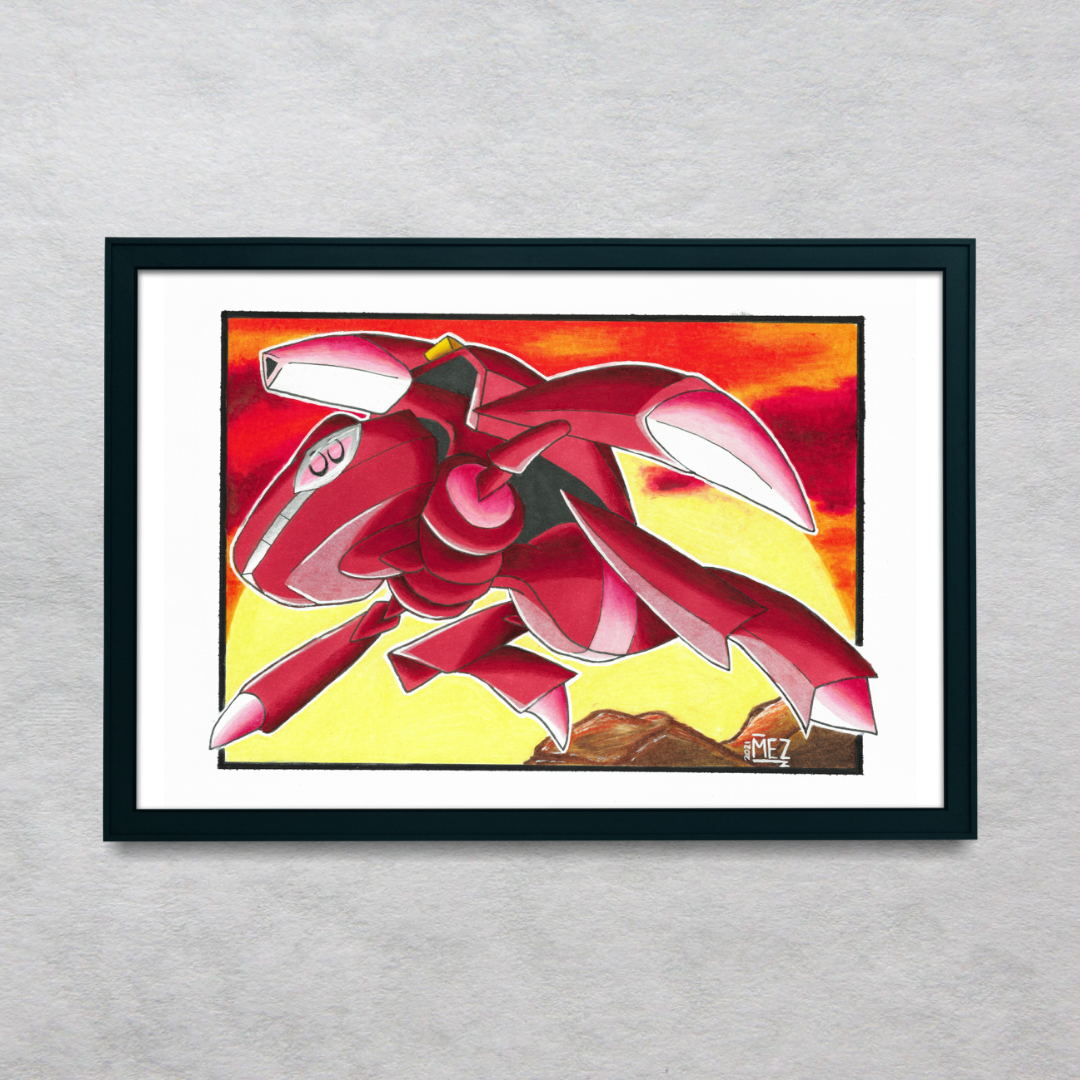 Shiny Genesect | art print