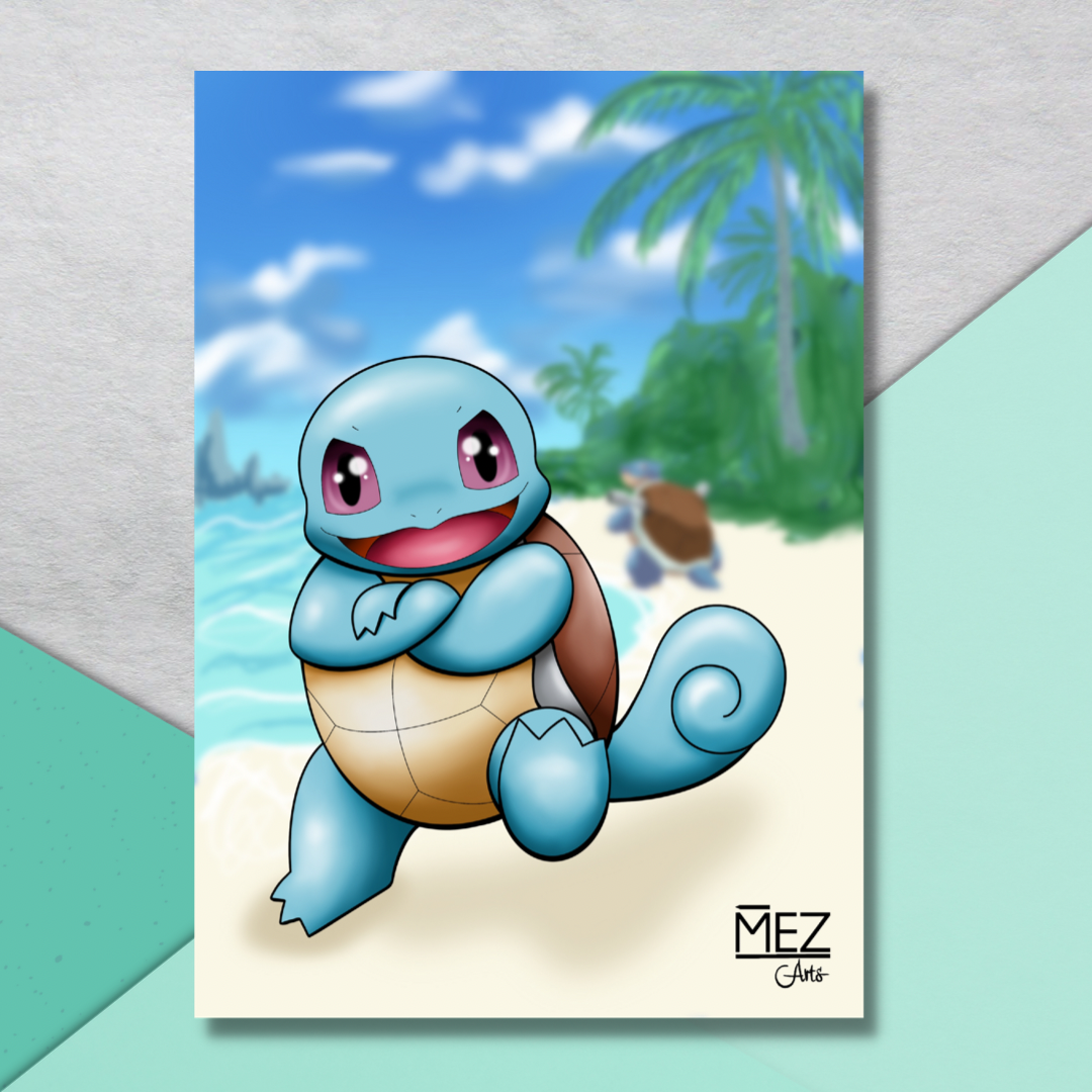 Squirtle | art print
