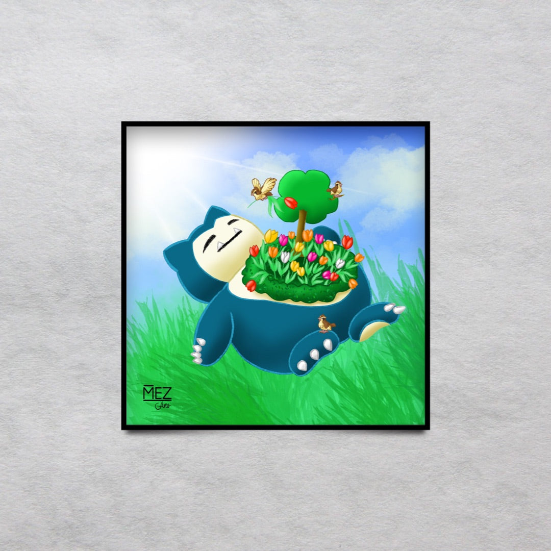 Snorlax | art print