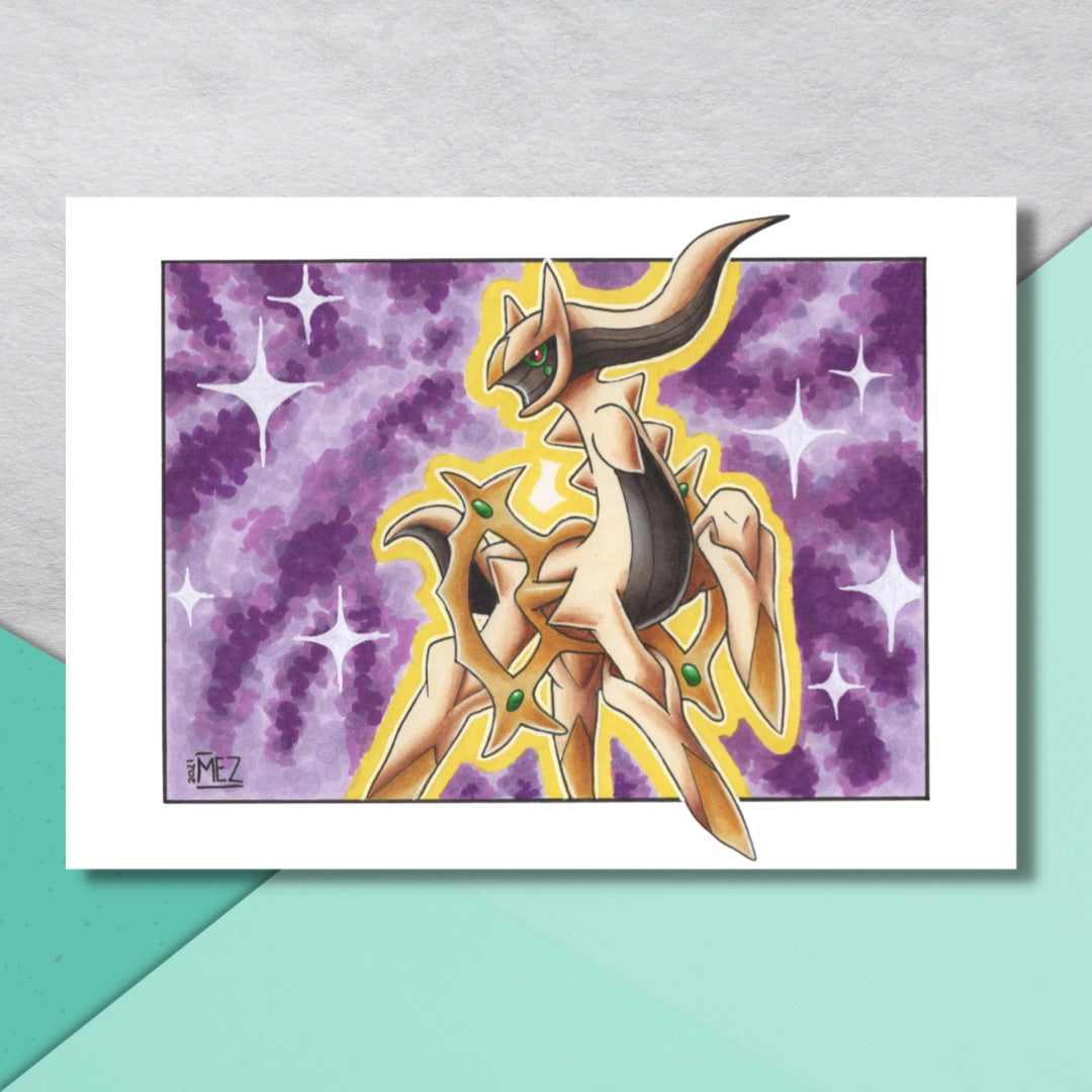 Shiny Arceus | art print