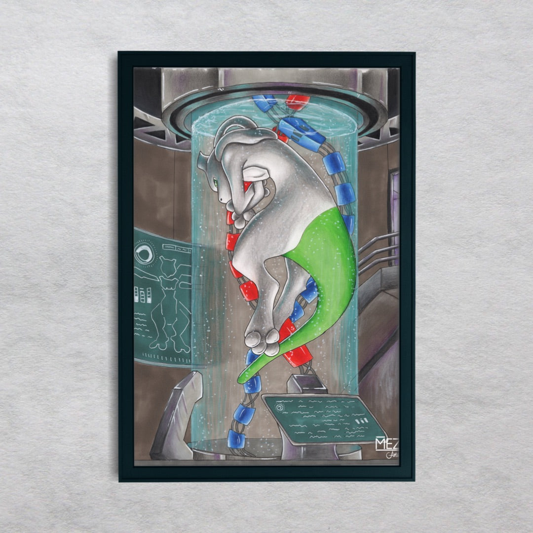 Shiny Mewtwo | art print