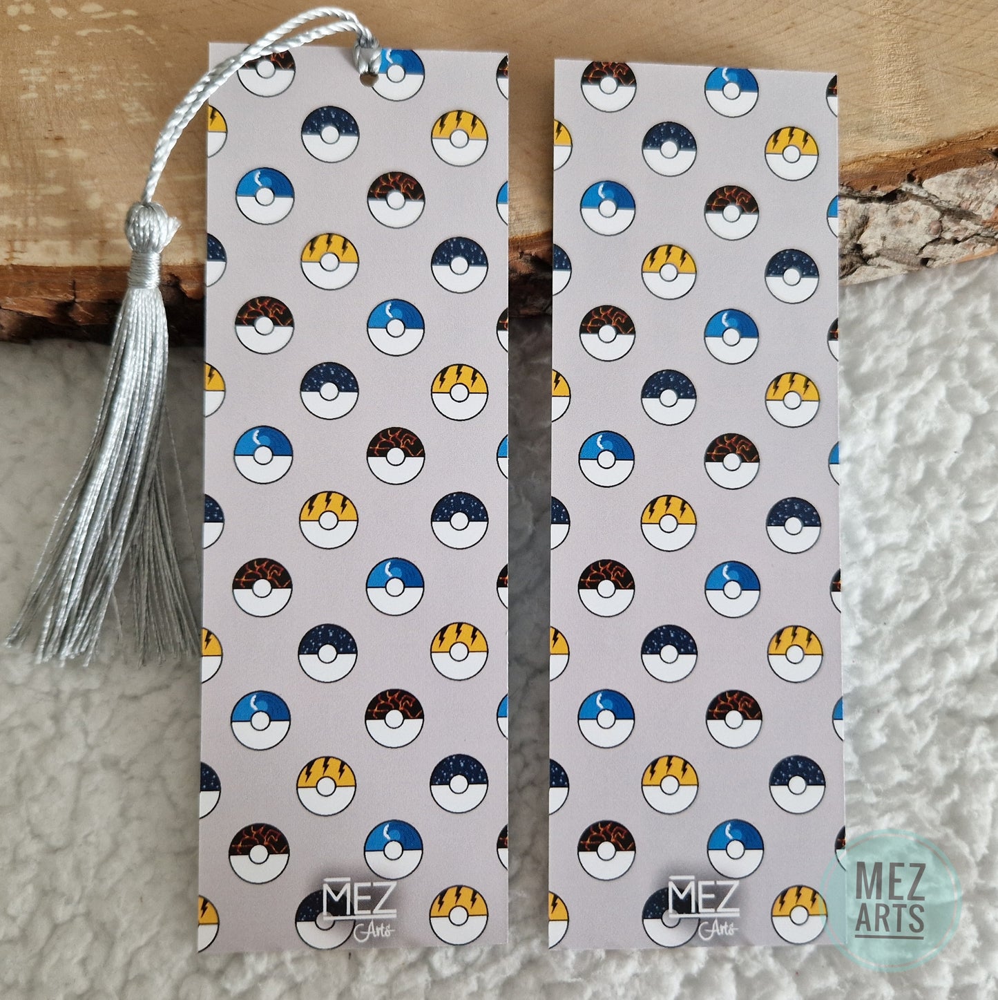 Bulbasaur, Squirtle, Charmander and Pikachu | bookmark