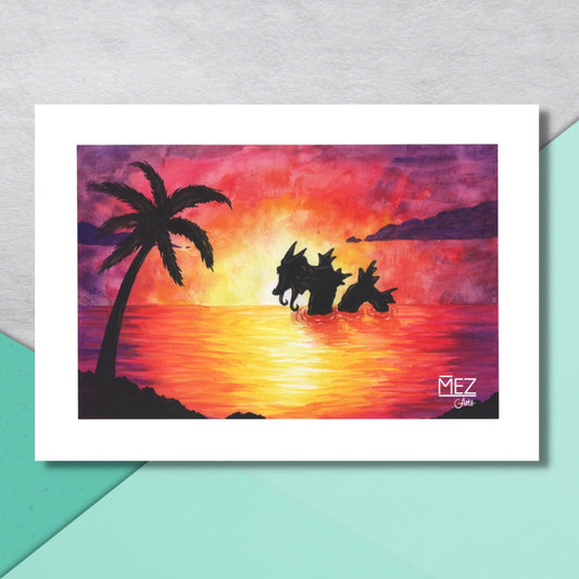 Gyarados | art print