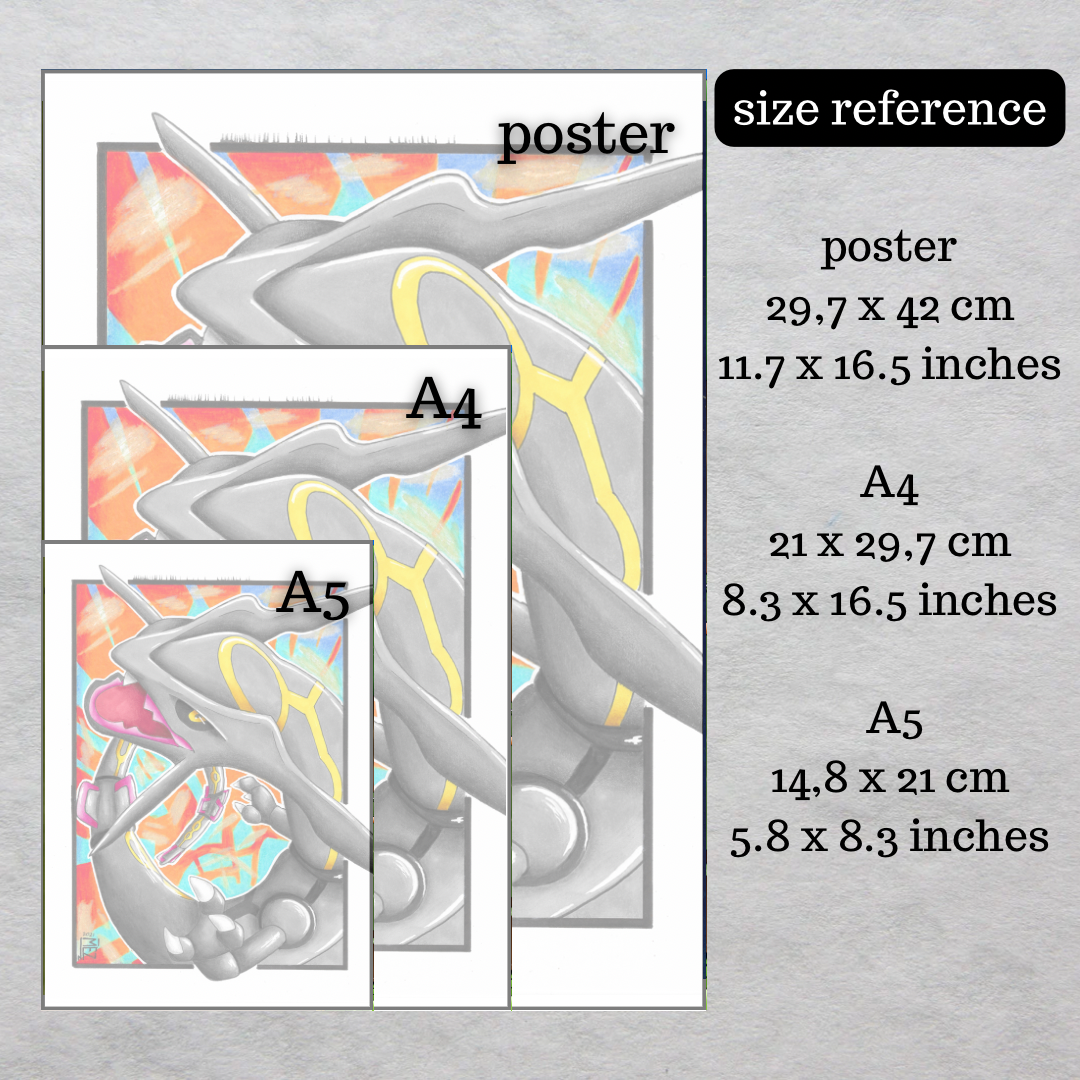 Mystery Pokemon Art print