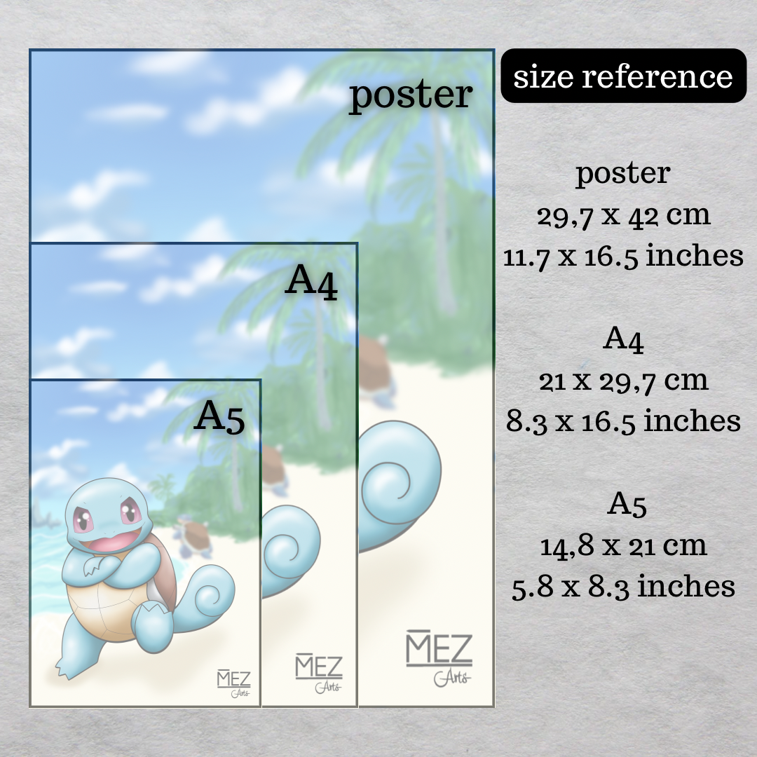 Squirtle | art print