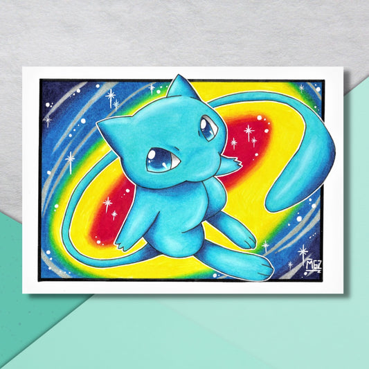 Shiny Mew | art print