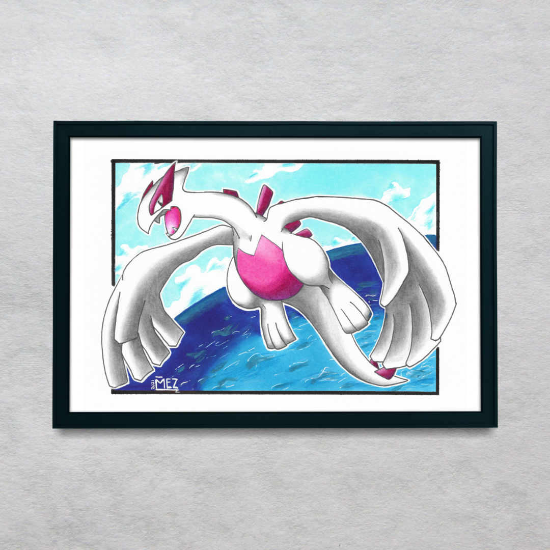 Shiny Lugia | art print