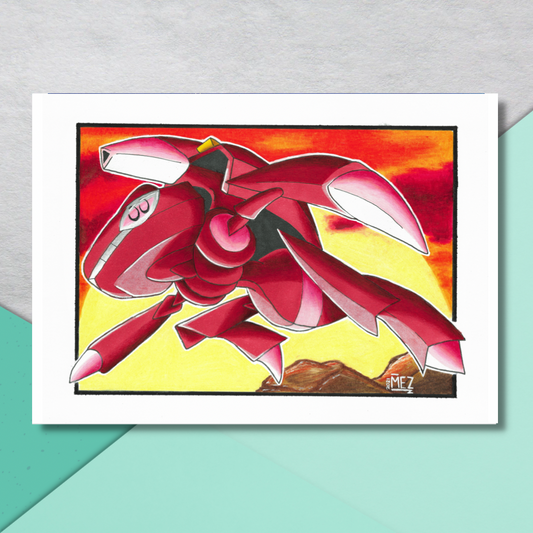 Shiny Genesect | art print