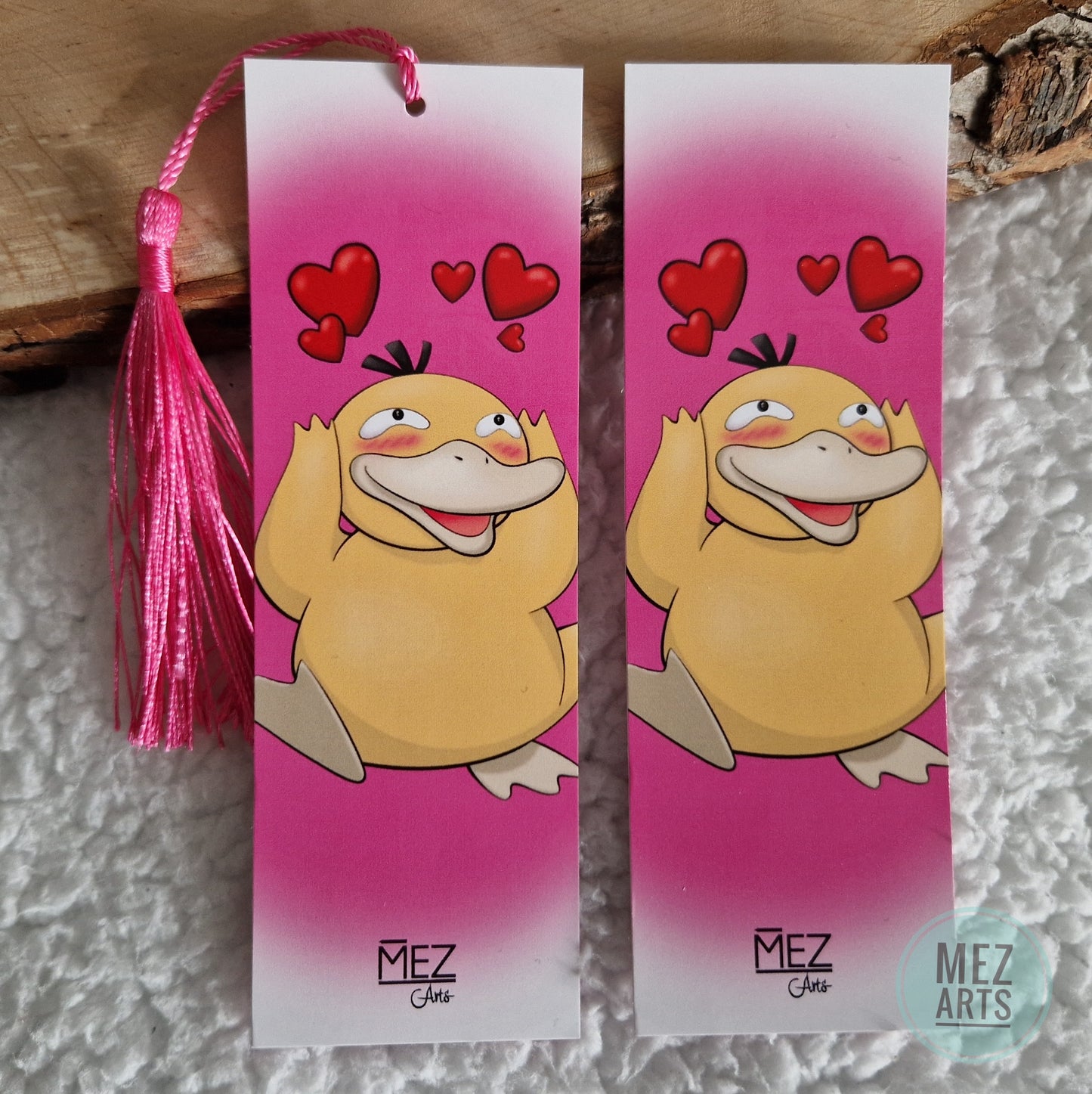 Psyduck in love | bookmark