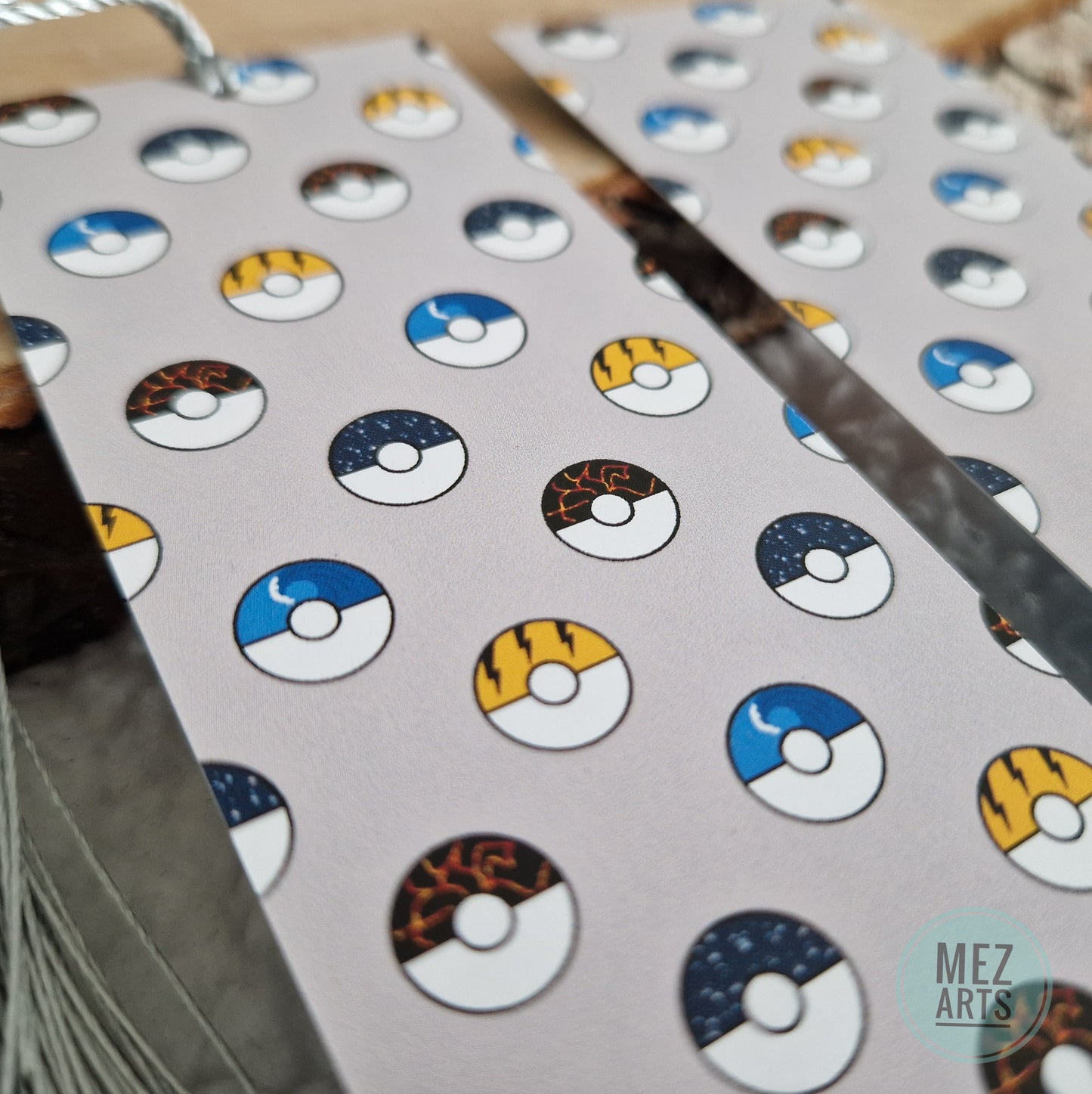 Bulbasaur, Squirtle, Charmander and Pikachu | bookmark