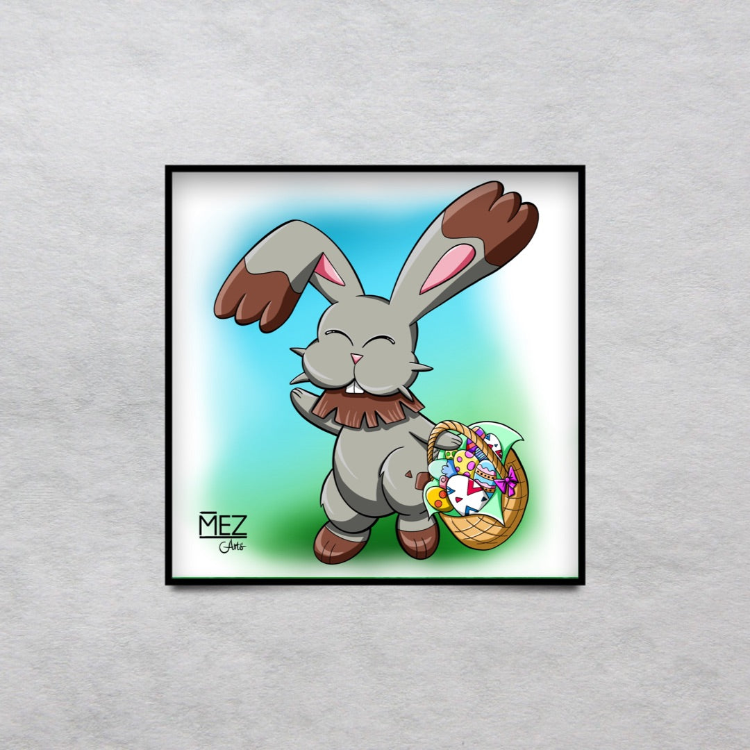Bunnelby | art print