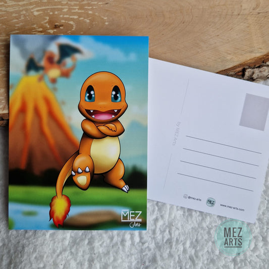 Charmander | postcard