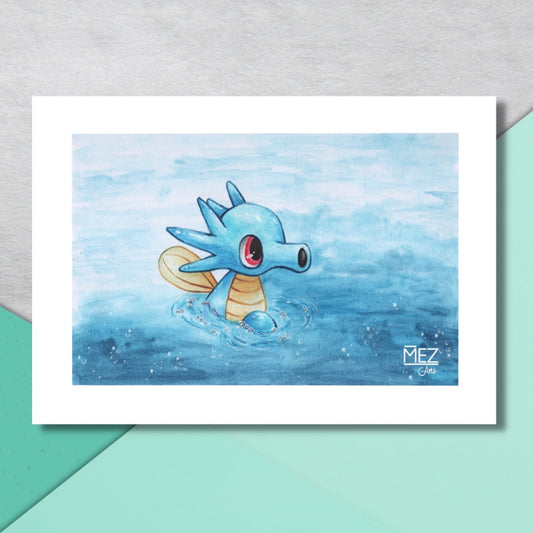 Horsea | art print