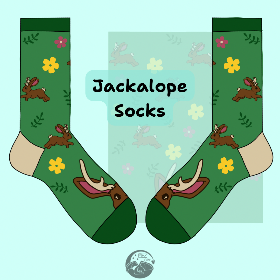 PRE-SAMPLE PRE-ORDER Jackalope - Socks