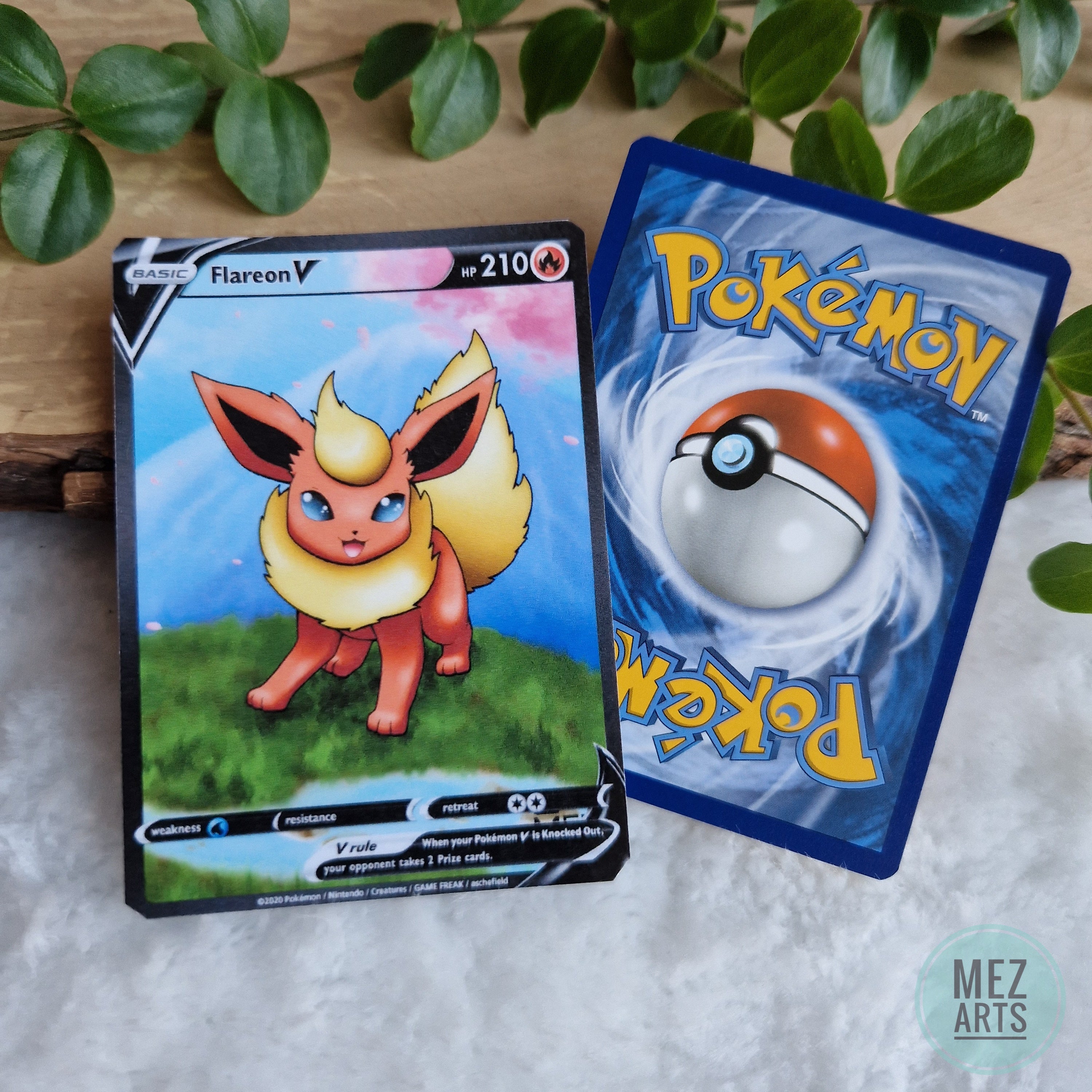 Flareon | Custom card – MEZ Arts