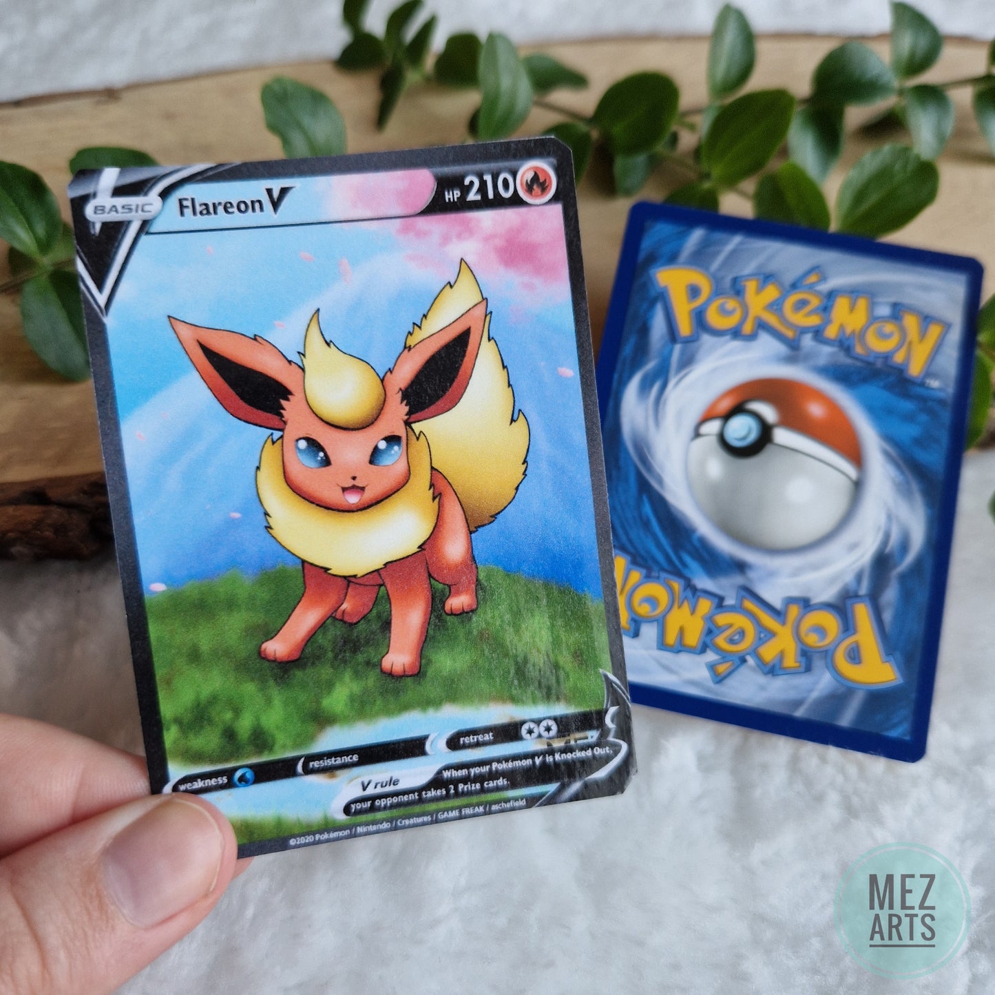 Flareon | Custom card – MEZ Arts