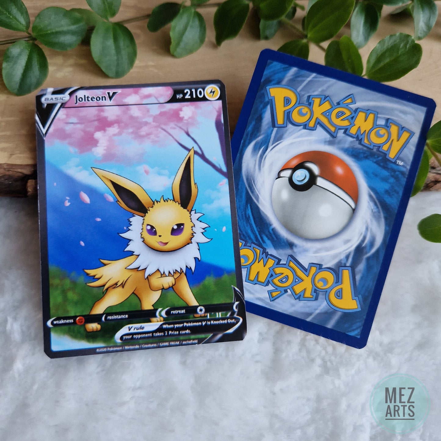 Jolteon | Custom card – MEZ Arts