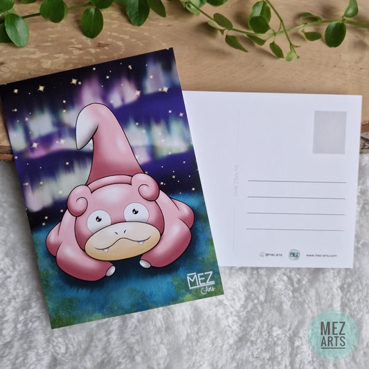 Slowpoke | postcard
