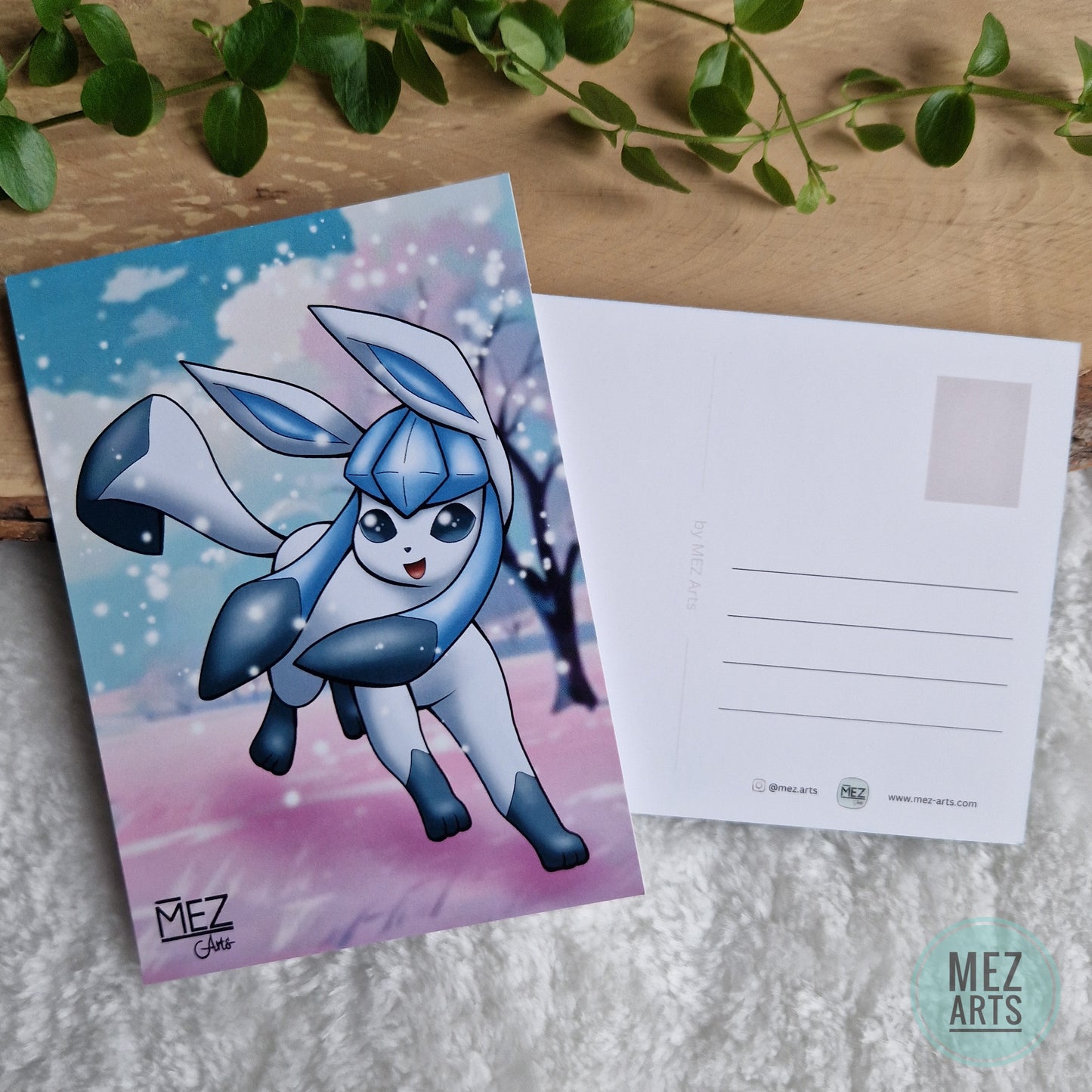 Glaceon | postcard