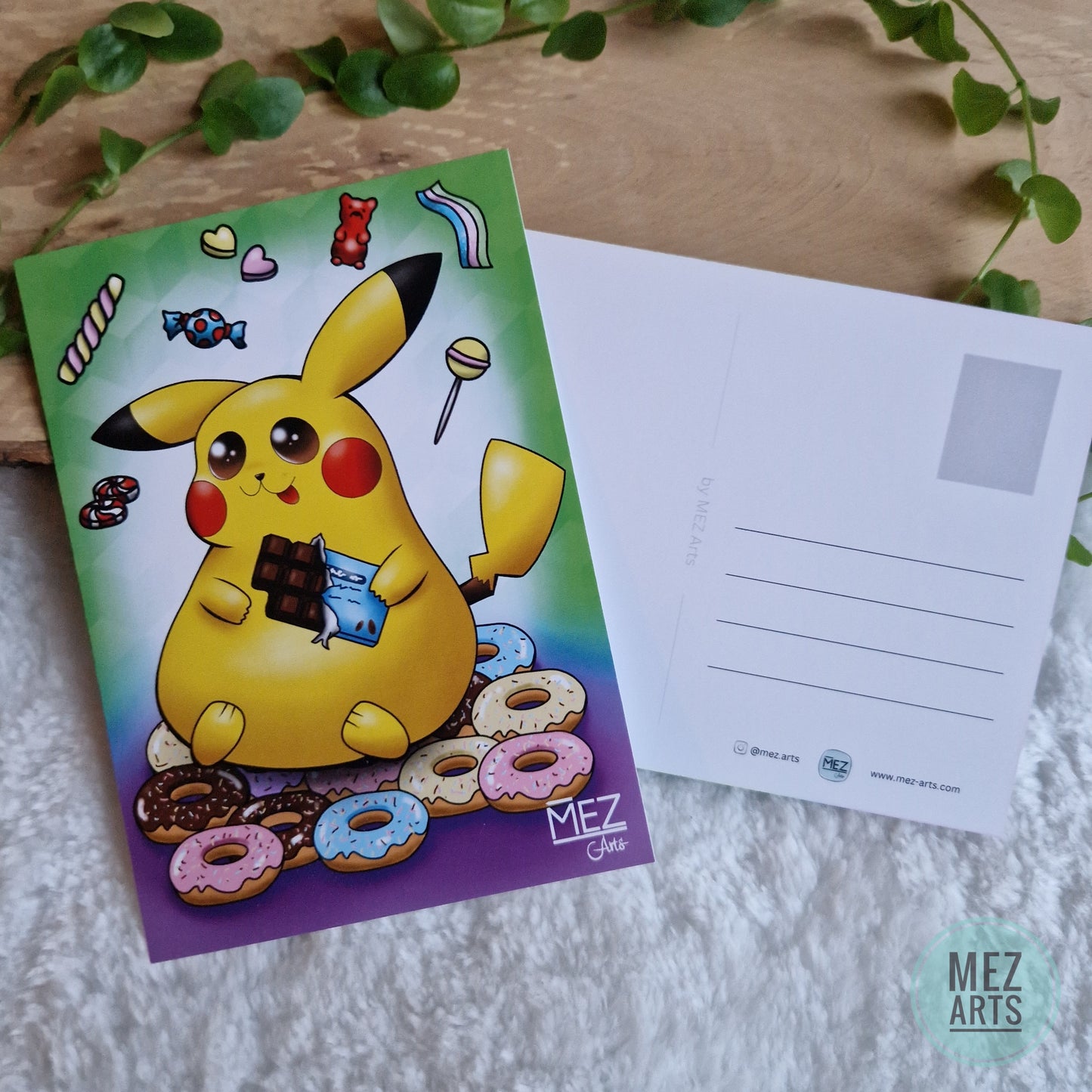 Chunkachu | postcard