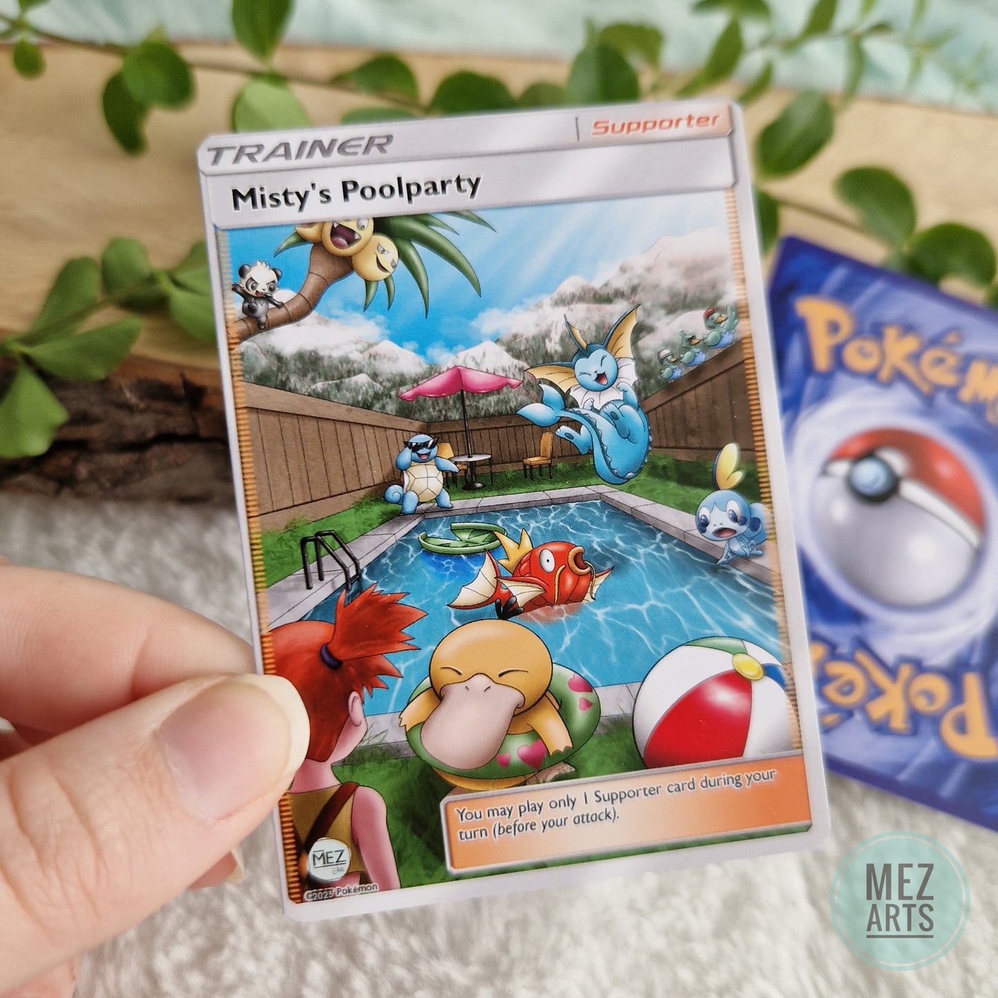 Misty's Poolparty | Custom card