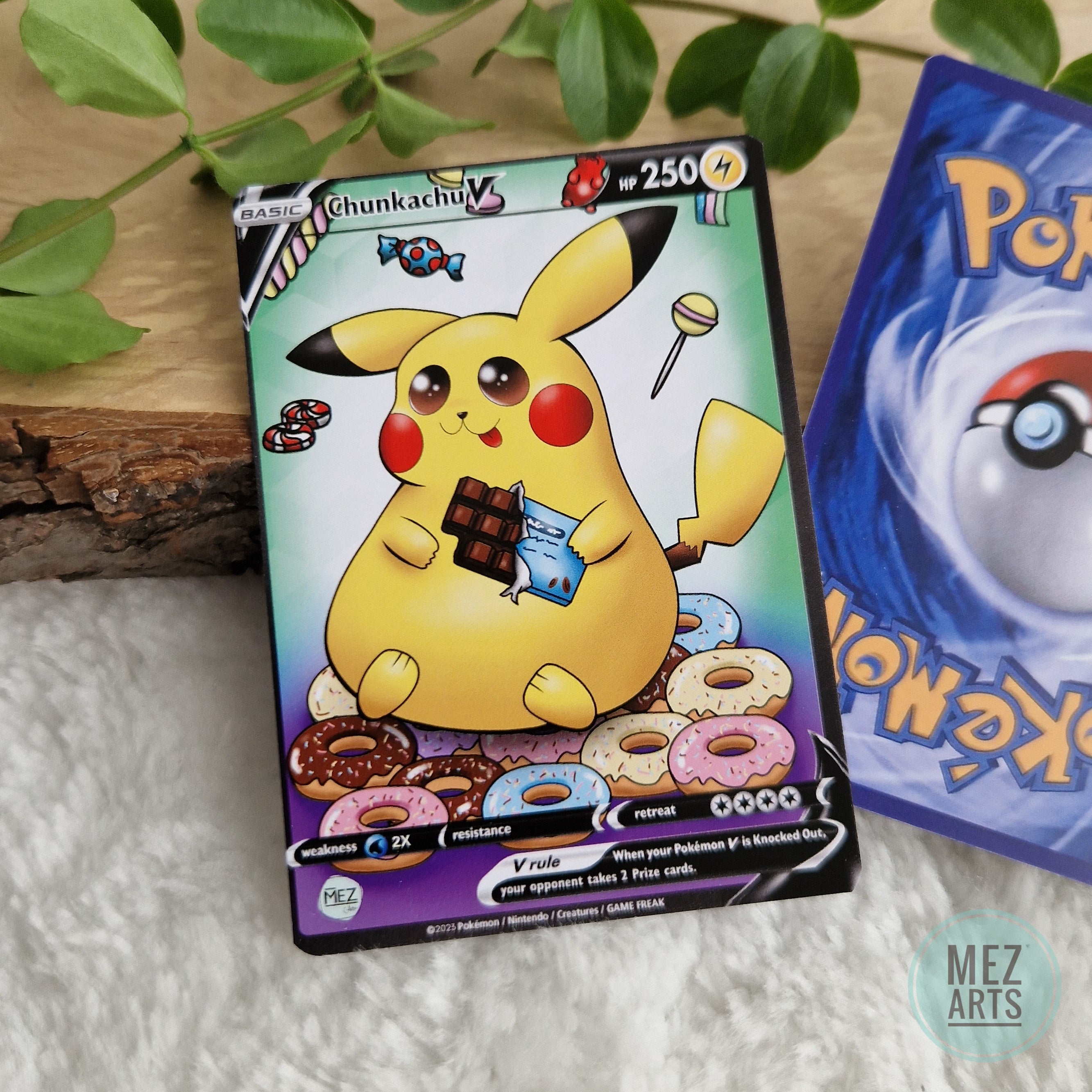 Treecachu Card Chunkachu | Custom card – MEZ Arts