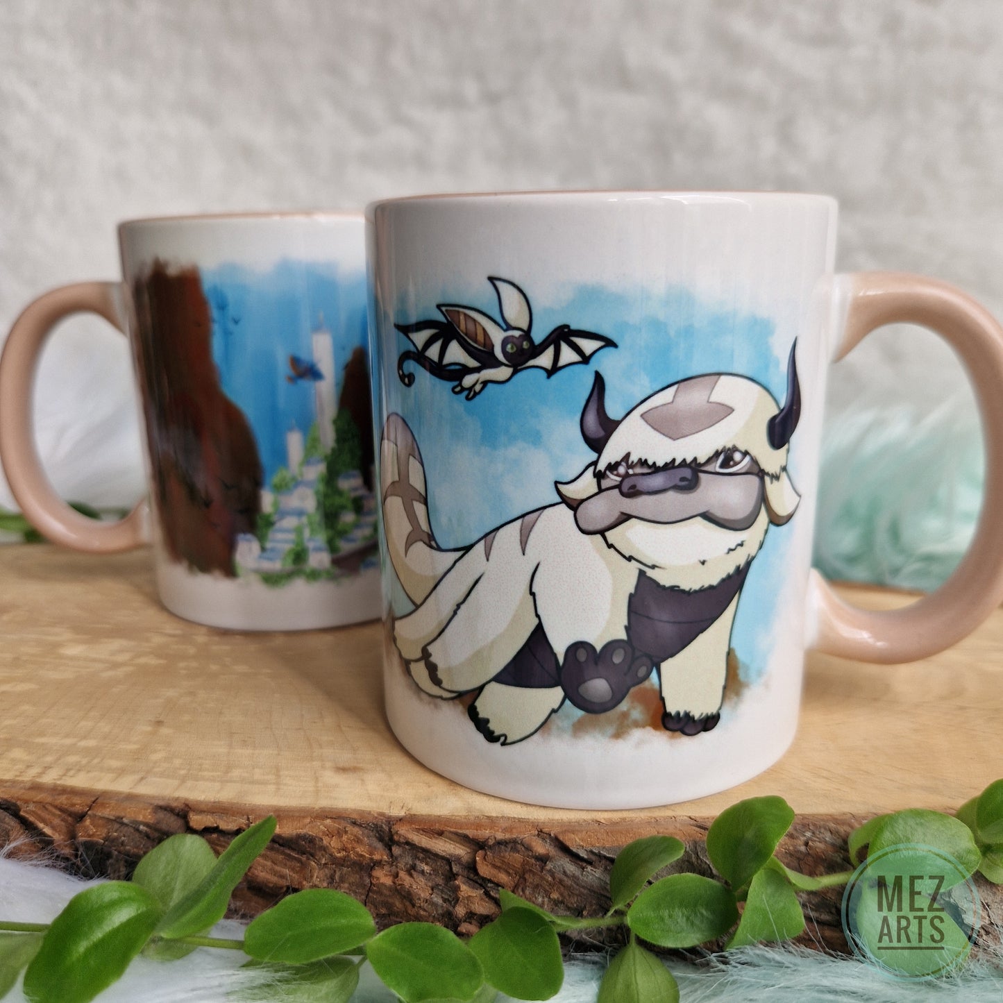 Appa and Momo | mug (WHITE INSIDE)