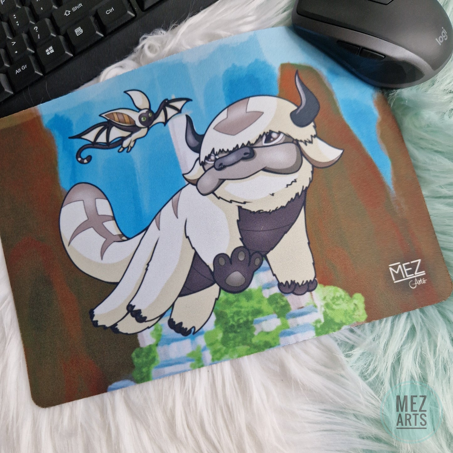 Appa and Momo | Mousepad