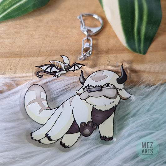 Appa and Momo | keychain