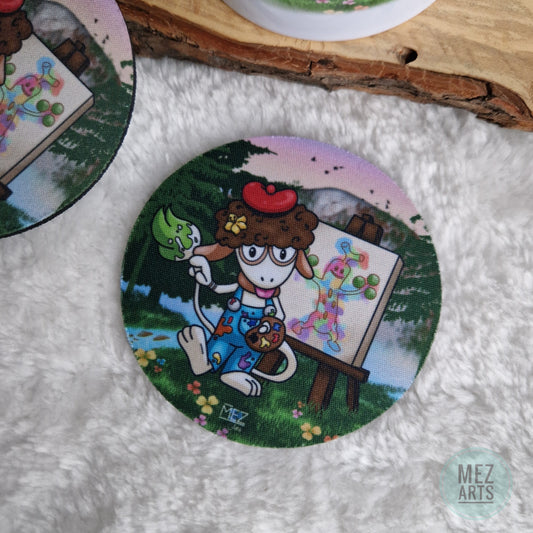 Bob Ross Smeargle | Coaster