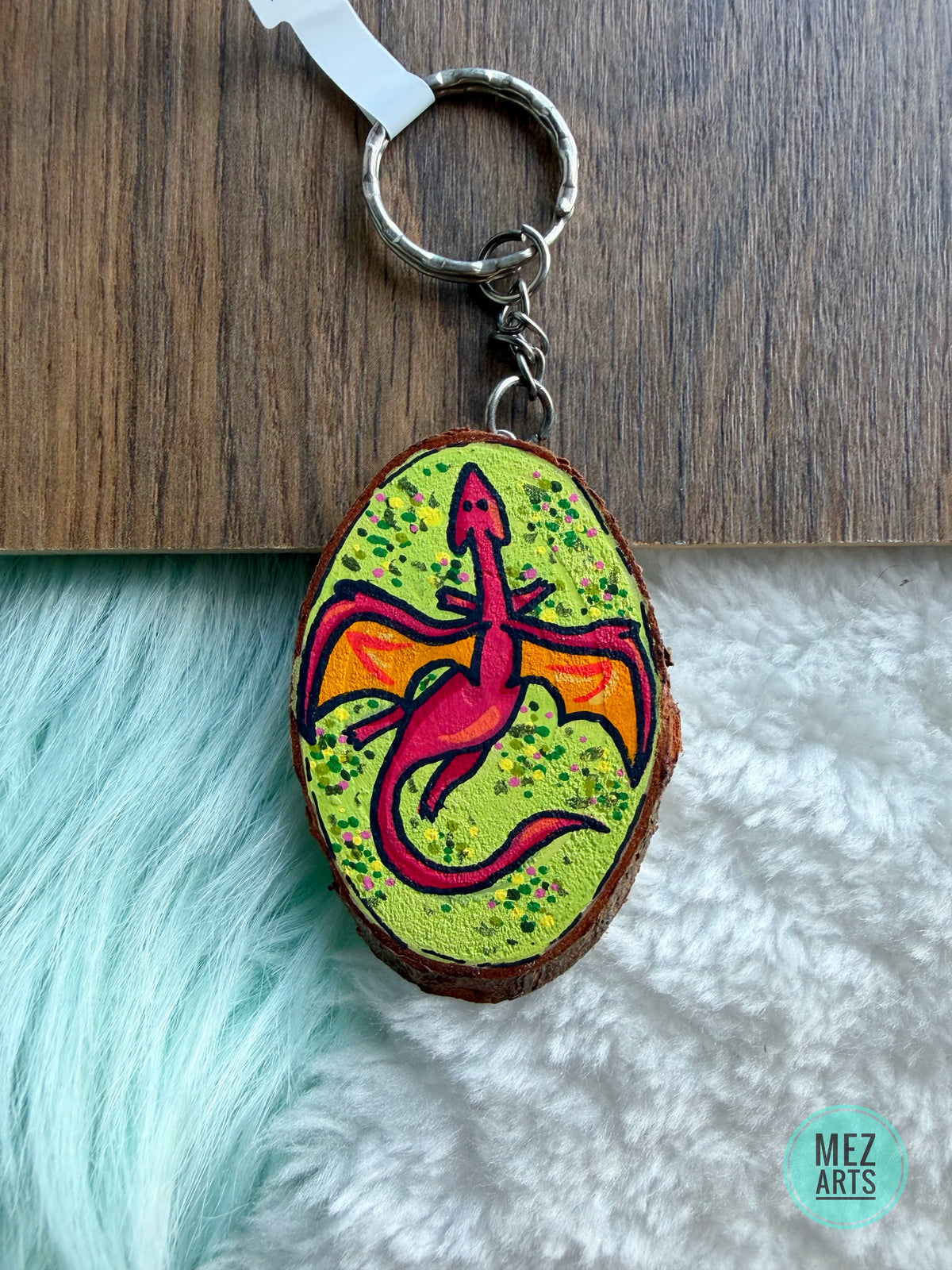 Dragon | handpainted keychain