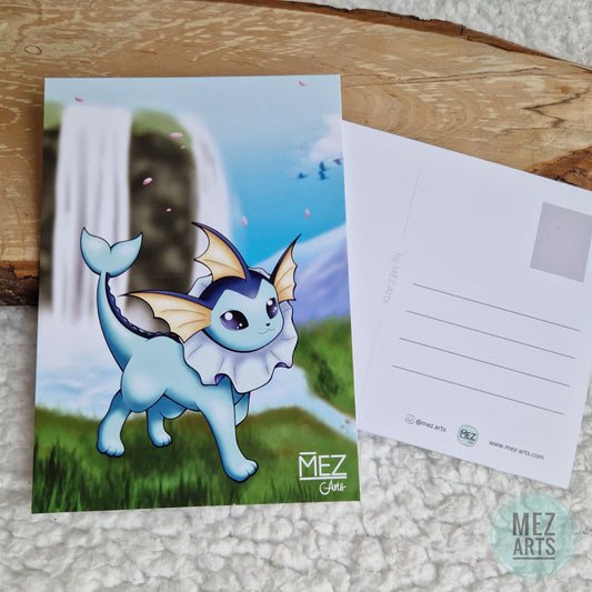 Vaporeon | postcard
