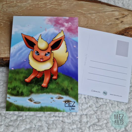 Flareon | postcard