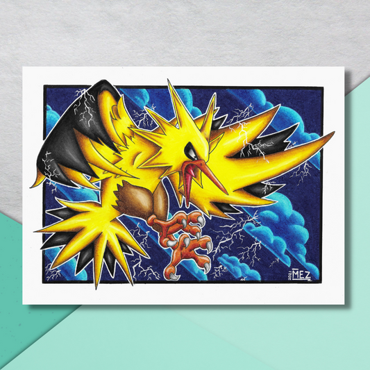 Zapdos | art print