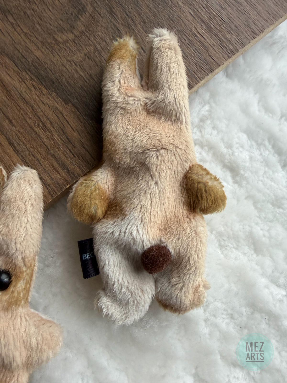 Bunny - fidget plush - Brown