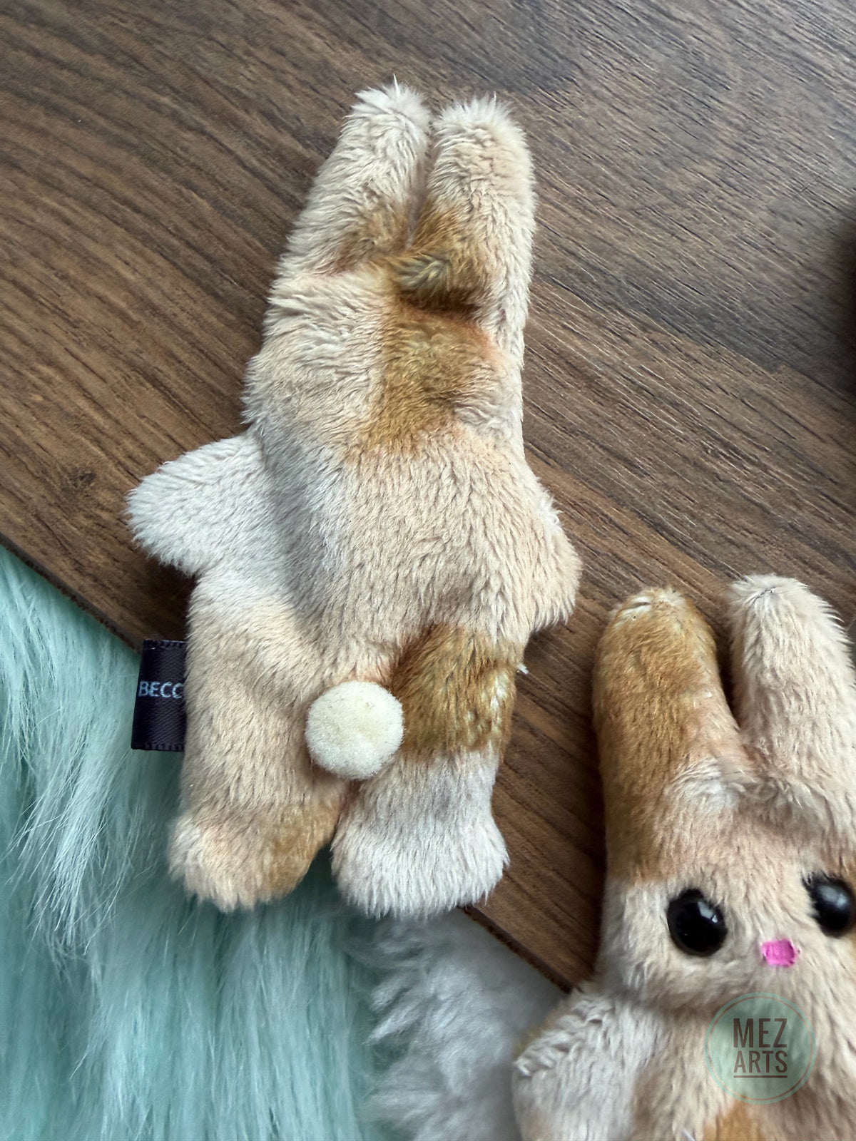 Bunny - fidget plush - Brown