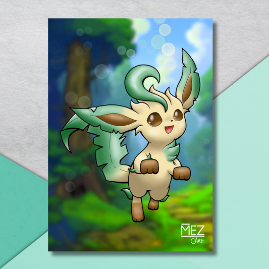 Leafeon | art print