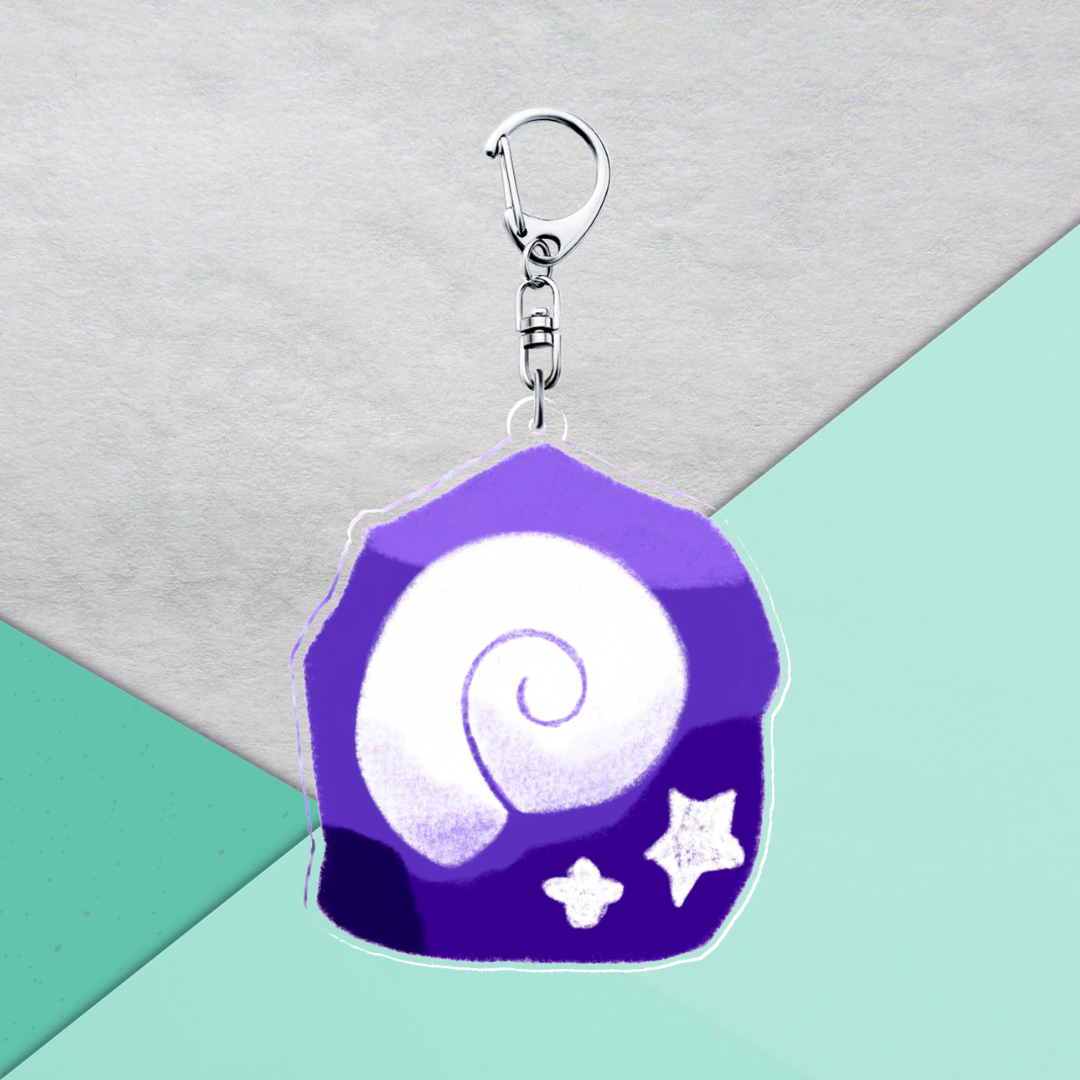 Fossil Animal Crossing | keychain