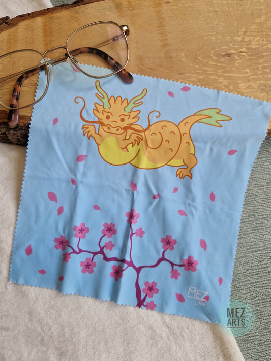 Sakura dragon | Glasses Cloth