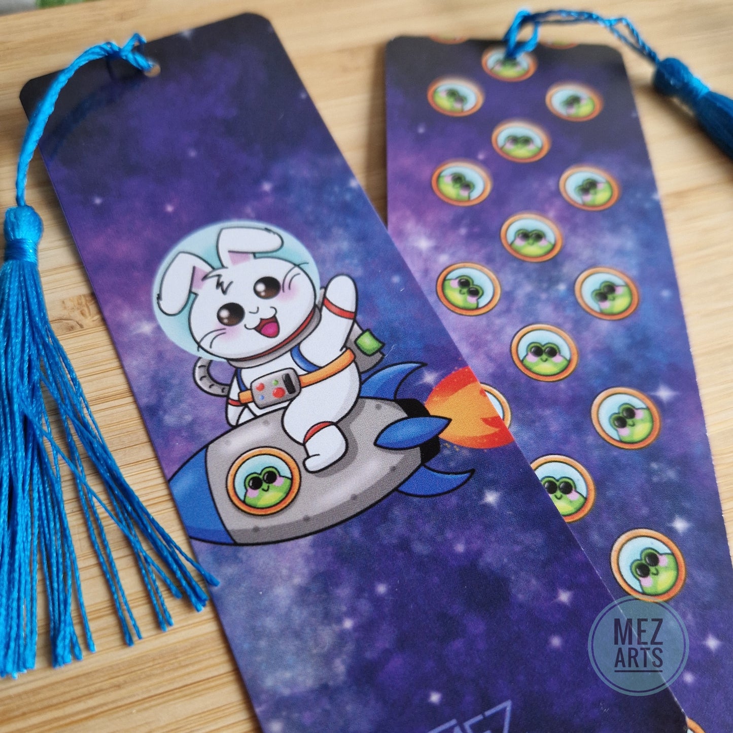 Astronaut bunny | bookmark