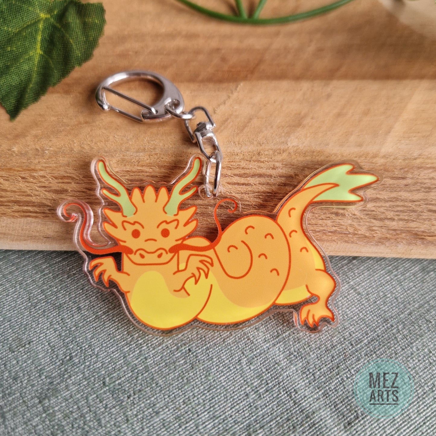 Sakura dragon | keychain