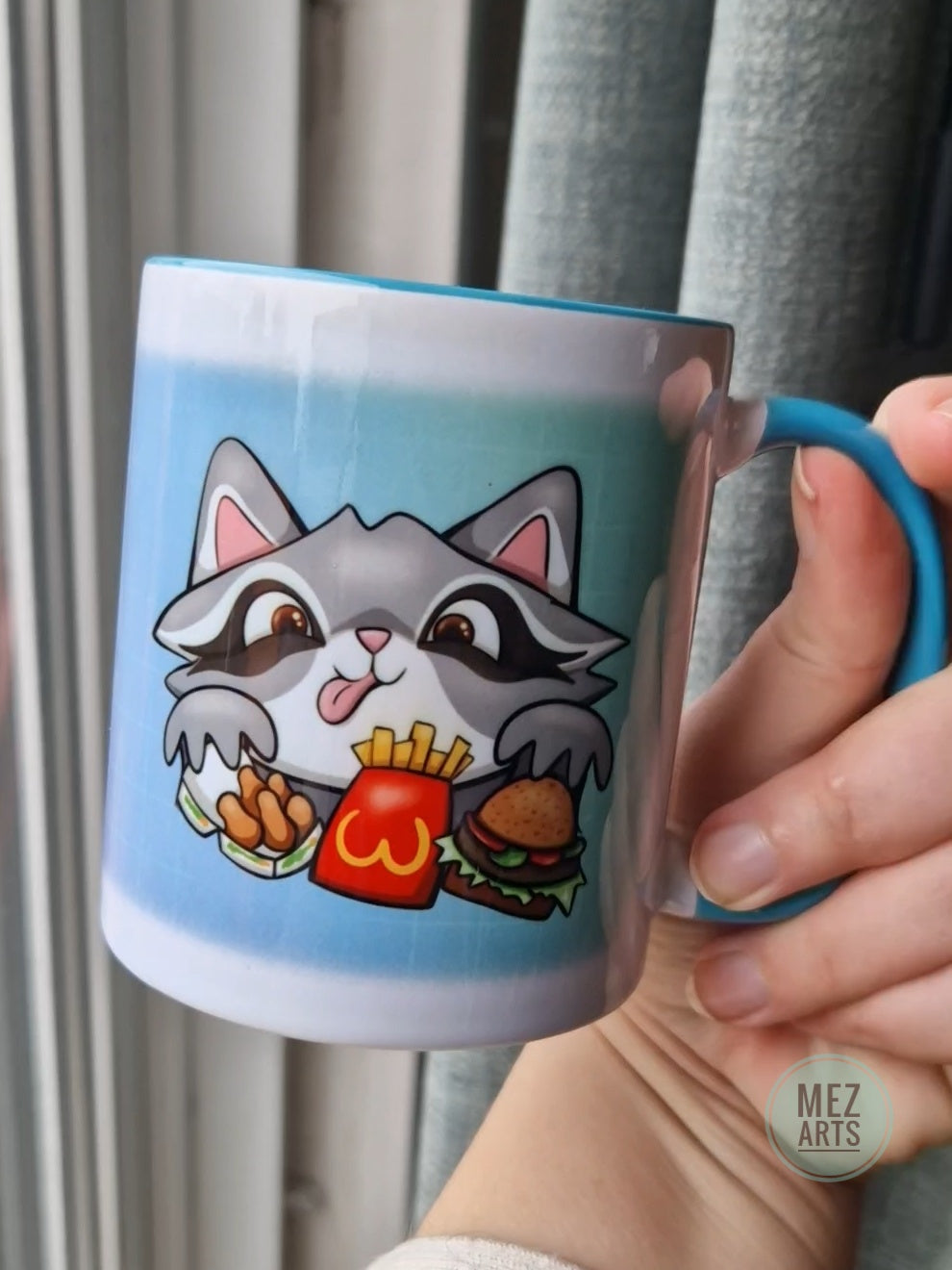 Vreetbeesten raccoon | mug