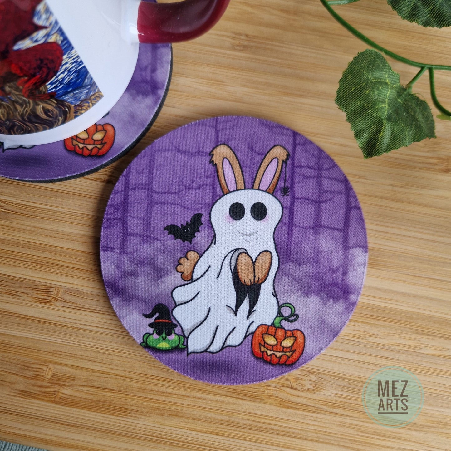 Halloween bunny | Coaster