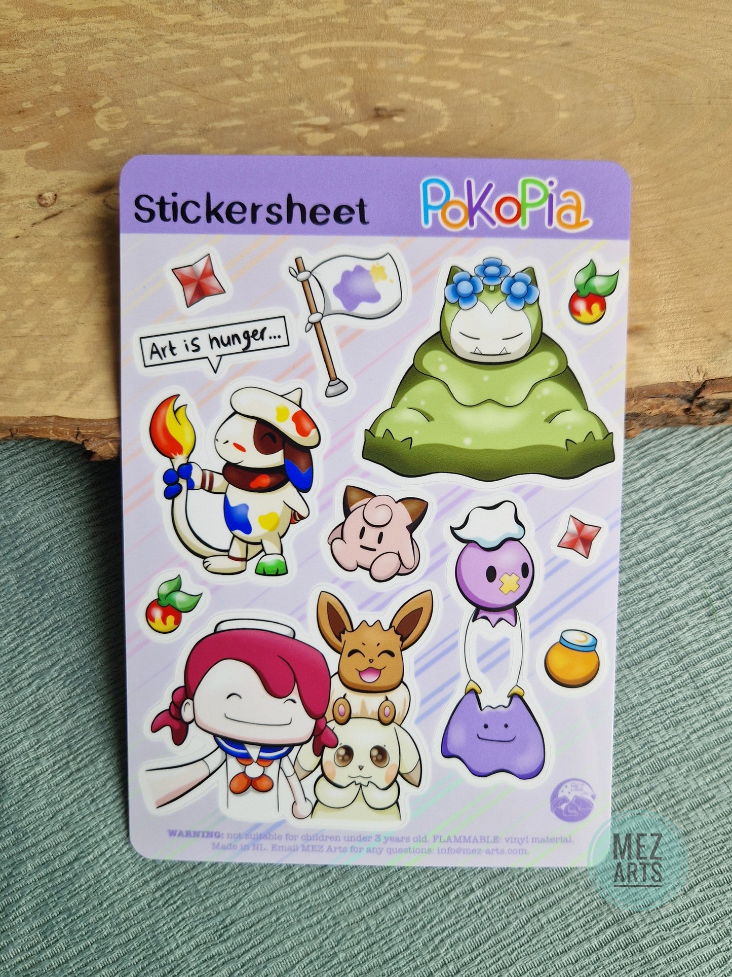 Pokopia | stickersheet