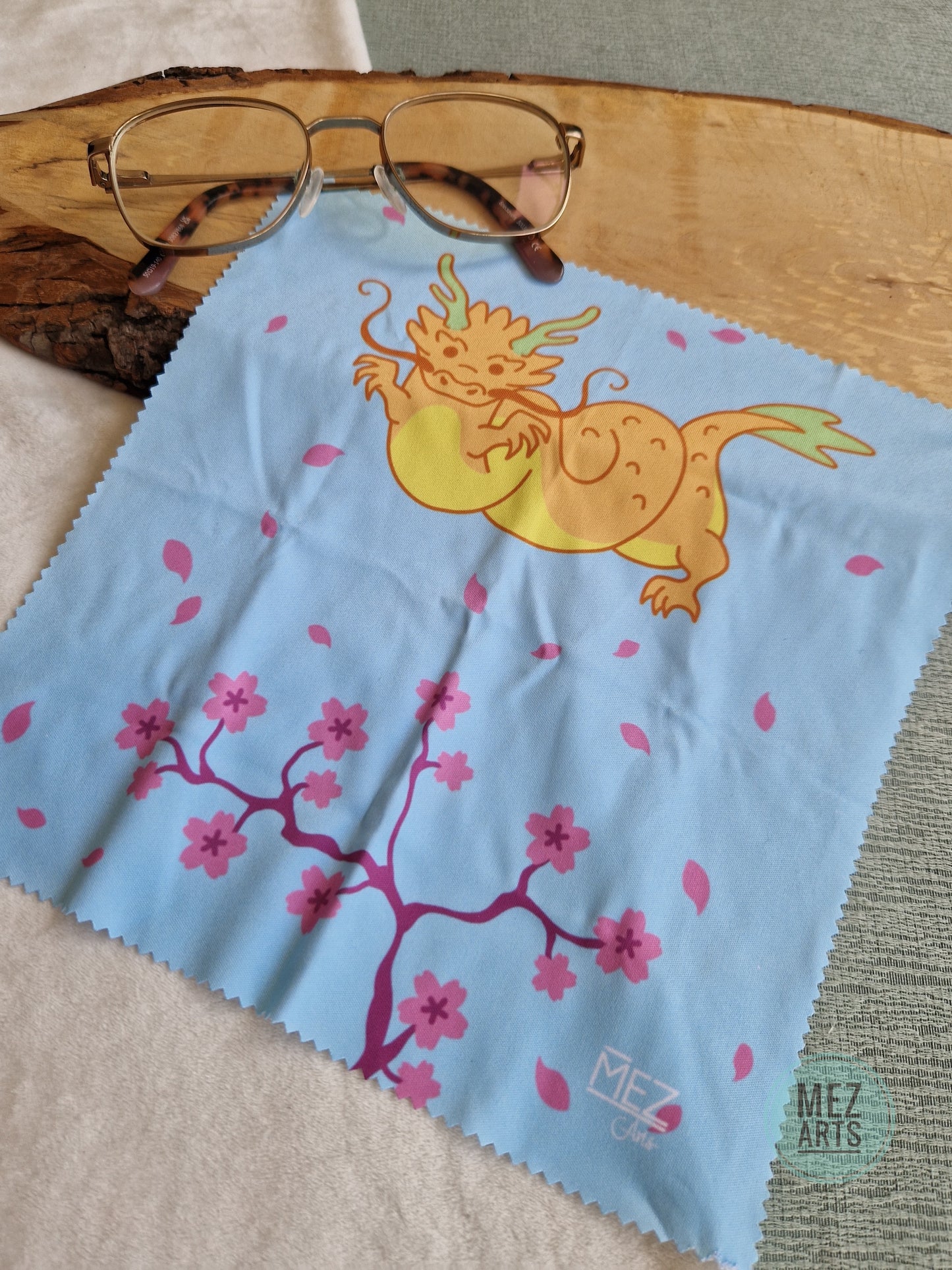 Sakura dragon | Glasses Cloth