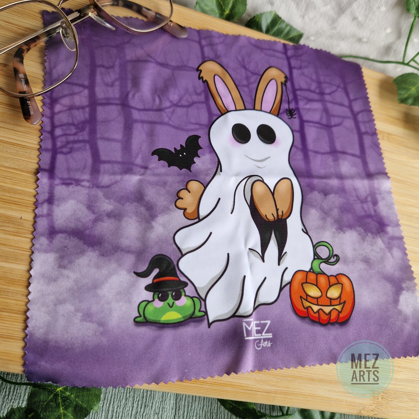 Halloween bunny | Glasses Cloth