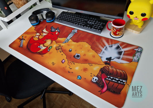 Treasure Dragon | Gaming Deskmat 90x40cm