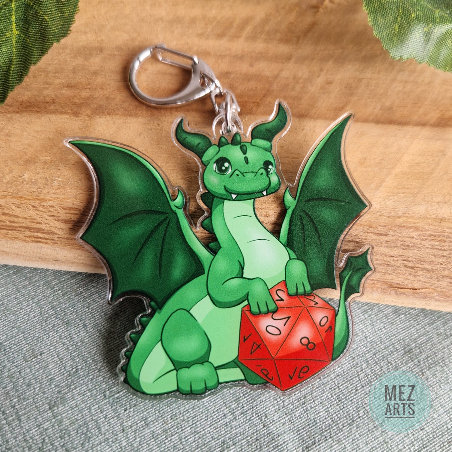 Dice Dragon | keychain