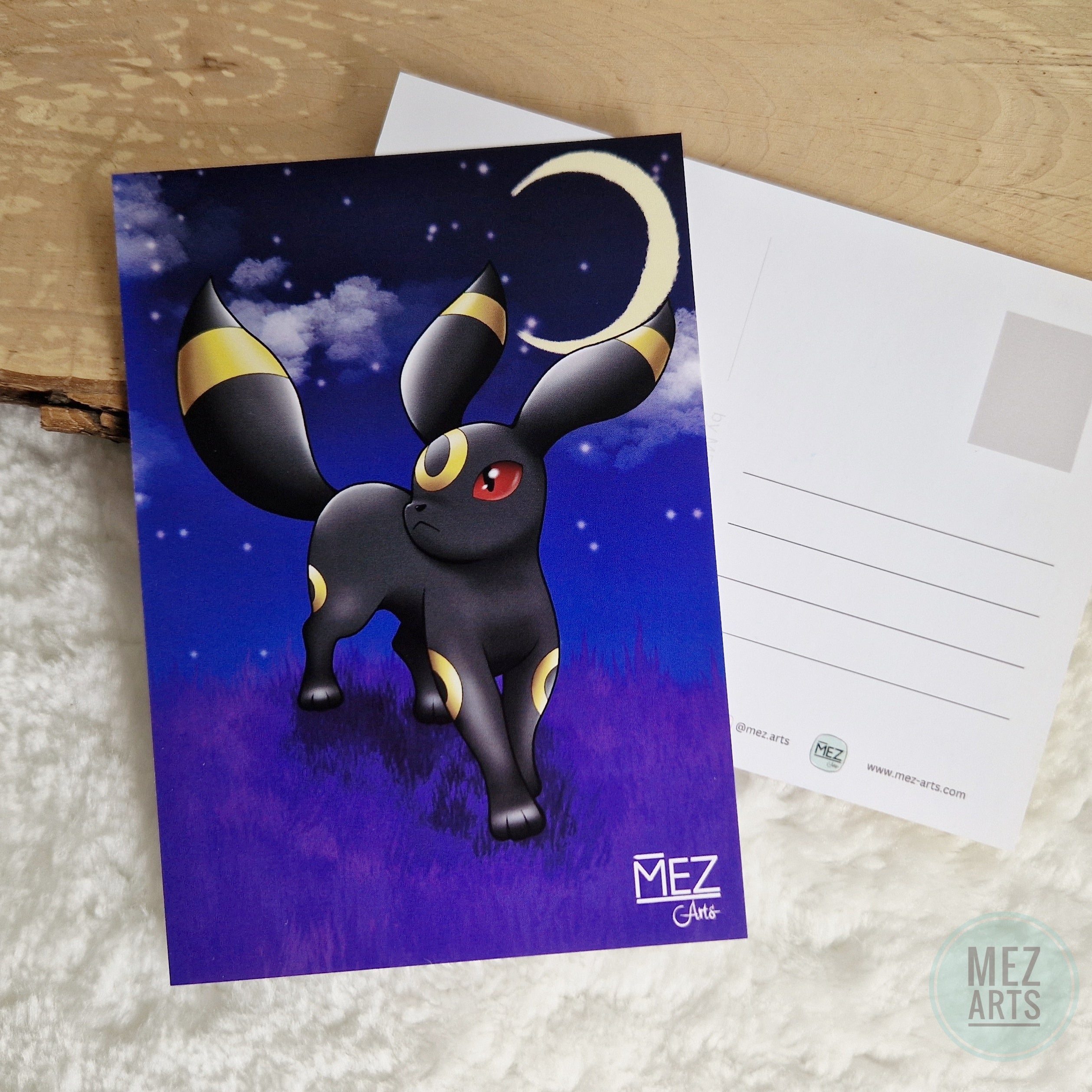 Umbreon | postcard – MEZ Arts