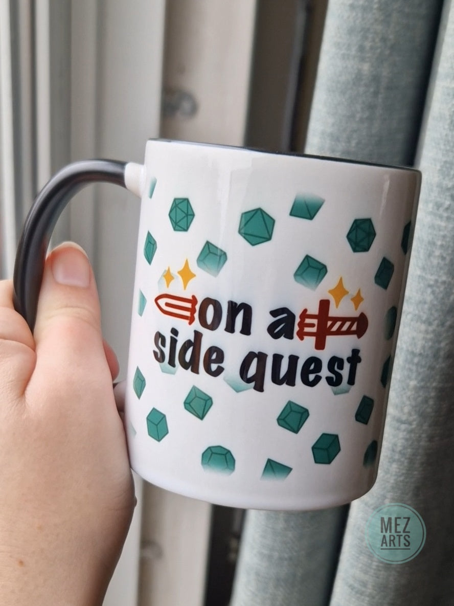 On a side quest | mug
